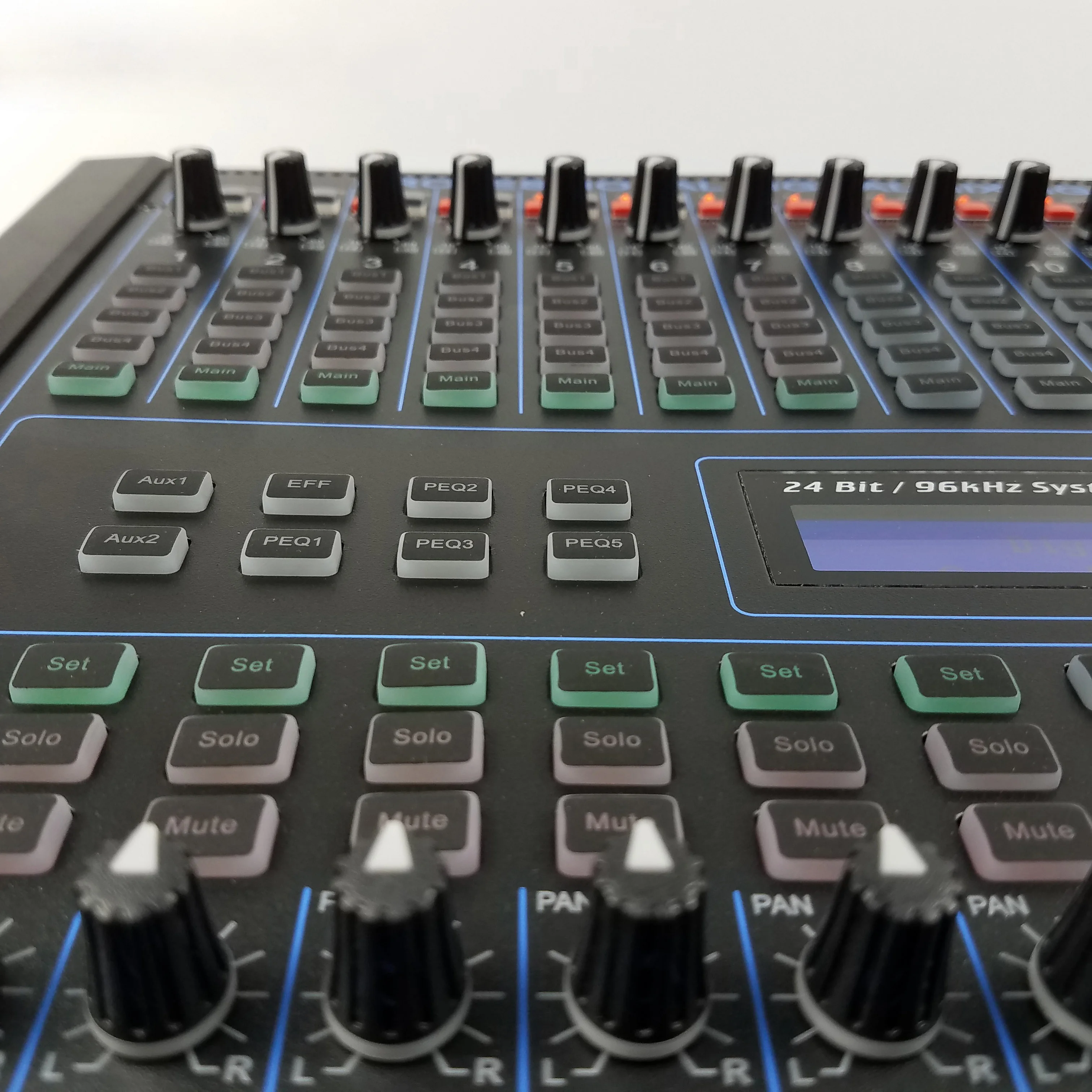 Цифровой аудиомиксер 16 каналов 19 &quot стойка Профессиональный микшерный пульт