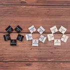 50 шт в наборе, одежная этикетка ручной работы с любовью ткань аксессуары для шитья одежды из цвет