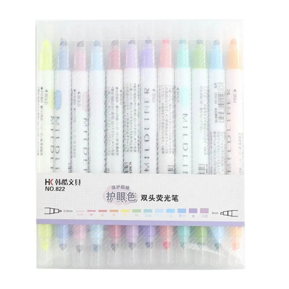 12 Цветов один в штучной упаковке с двойной головкой высокого светильник комплект