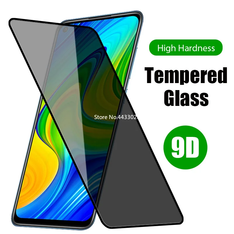 

Полноэкранное защитное покрытие для Xiaomi Redmi Note 9T 5G 9S Max, пленка для Note 8T, 8, 7, 6, K30 Pro, ультраантибликовое закаленное стекло