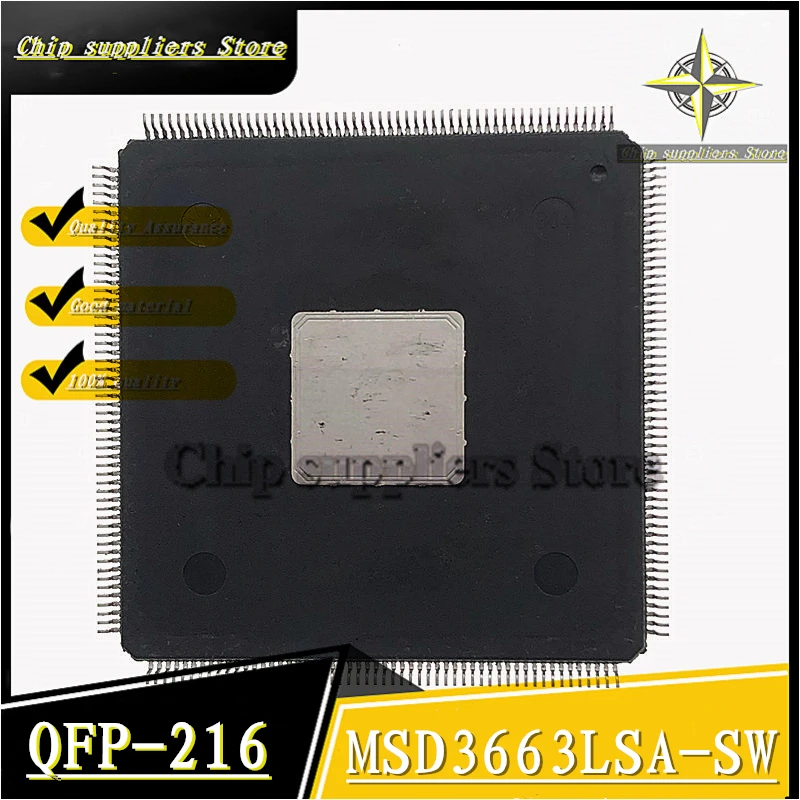 2 шт. // MSD3663LSA-SW MSD3663LSA QFN-216 LCD chip Nwe Fine material 100% quality | Электронные компоненты и