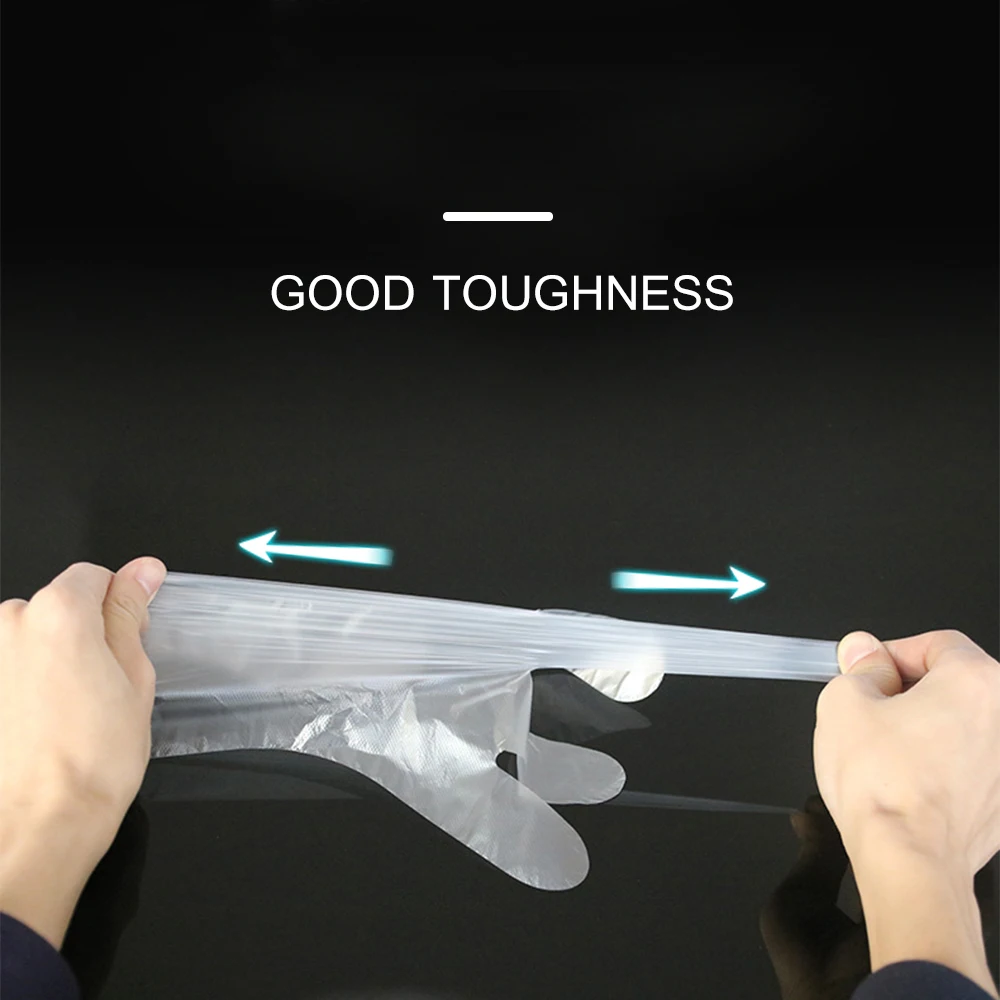 100 200 шт. Кухня перчатки одноразовые полиэтиленовые прозрачные латексные повязки