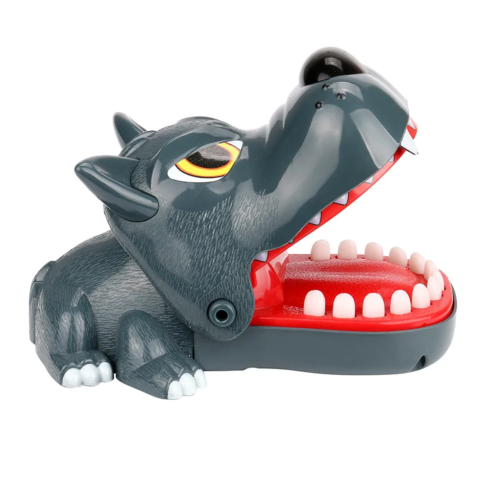 Большой бульдог телефон стоматолог игрушка на палец забавная Новинка прикольная