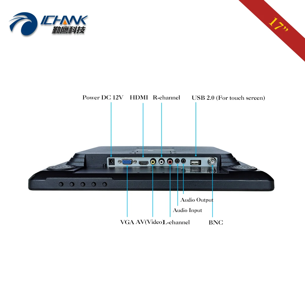 ZB170JC-59R/17 дюймов 1280x1024 USB HDMI VGA Настольный POS кассовый аппарат Заказ Еды резистивный