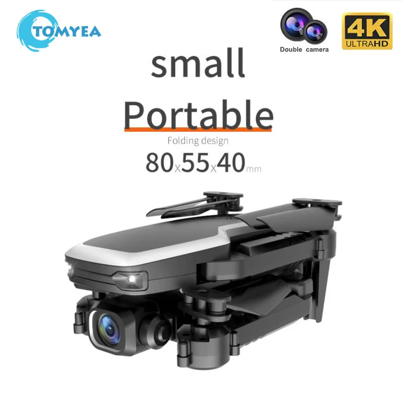 

Складной мини-Квадрокоптер TOMYEA, 4K, 2,4 ГГц, Wi-Fi, FPV