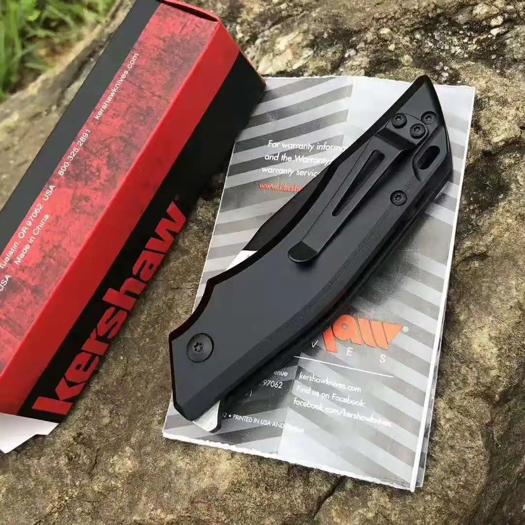 OEM Kershaw 1905 Флиппер складной нож 8Cr13Mov лезвие алюминиевый сплав + ABS Ручка листа