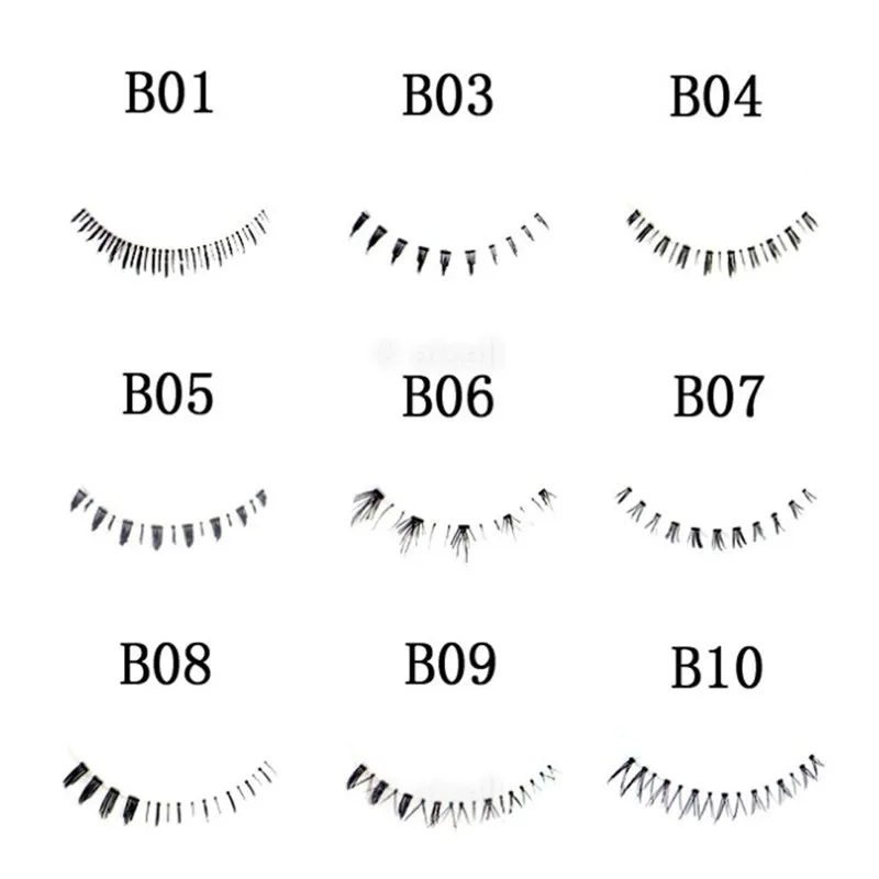 5 Pairs Makeup False Eyealshes Handmade 3D Natural Under Lashes Eyelashes Lower Bottom Extension | Красота и здоровье