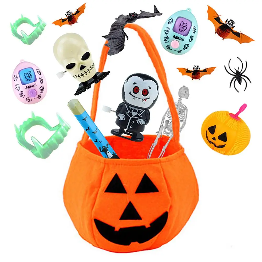 

Коробка на удачу для Хэллоуина, таинственная коробка, реквизит для Хэллоуина, подарок для детей, декор черепа, Зубы вампира, летучая мышь, иг...