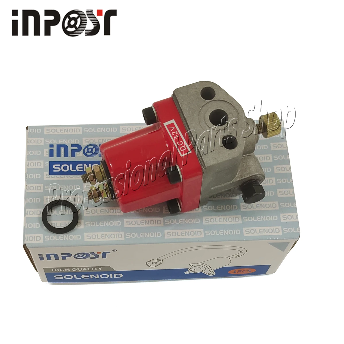 

3035342 3035344 12V 2 Terminals Stop Solenoid For Cummins NTA855 Engine 3054291