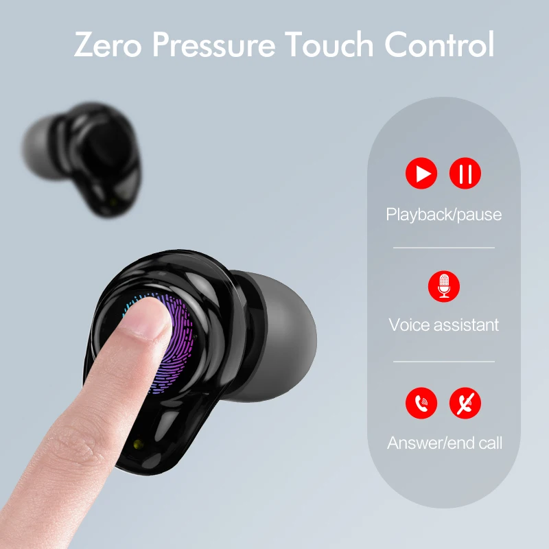 Bluetooth 5,0 Наушники Беспроводные спортивные наушники стерео Бас Handfree наушники с зарядной коробкой мини наушники для телефона