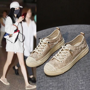 Koovan Women Fisherman Shoes Female Flats Sweet Lazy 2021 New Straw Lace Breathable Shoes In Summer Shoes For Girls Sneakers