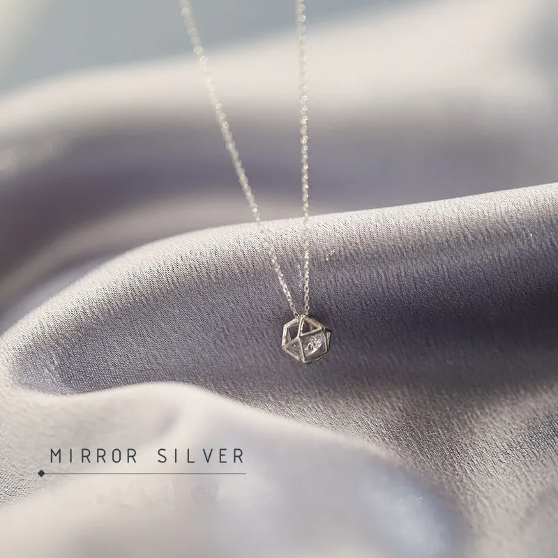 Посеребренные Модные Простые геометрические фианиты OBEAR оригинальные