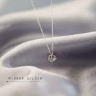 OBEAR посеребренный модный простой геометрический циркон ожерелье из ограненных камней индивидуальный Темперамент Модный подарок цепочка до ключицы