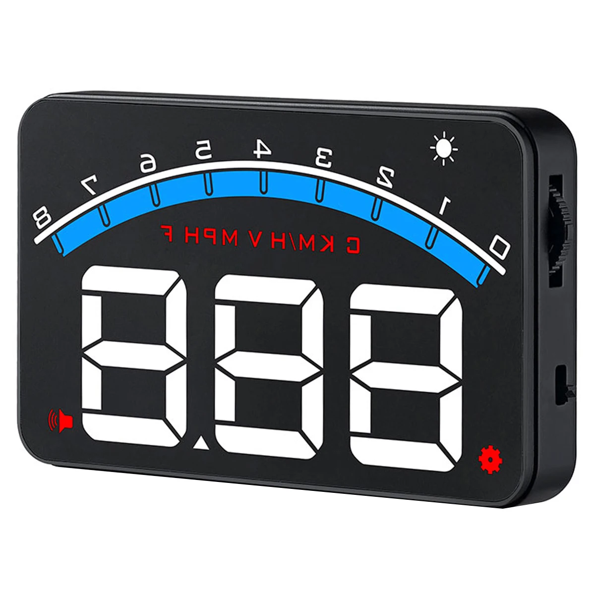 M6 Универсальный циферблат автомобильный коллиматорный Дисплей светодиодный