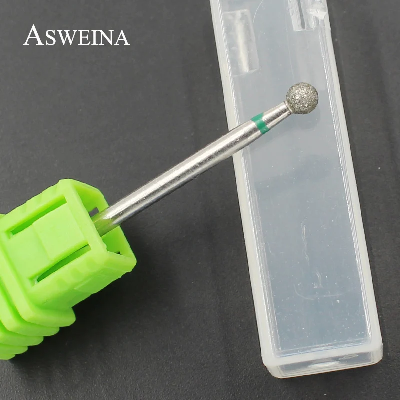 ASWEINA 3,5 мм размер алмазный шлифовальный бор для ногтей сверло для омертвевшей кожи для быстрого удаления алмазных долот Электрический аксессуар