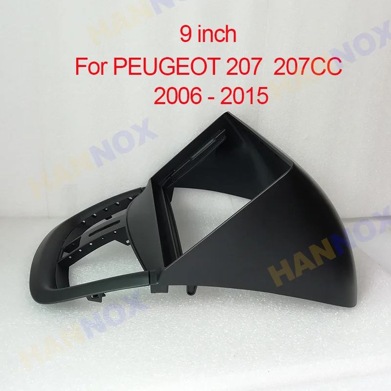 

Автомобильный радиоприемник HANNOX 9 дюймов 2din Android GPS DVD-плеер рамка для PEUGEOT 207 CC 207CC 2006-2015