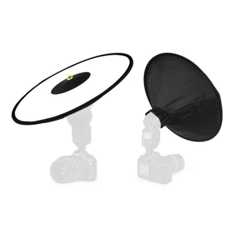 17 Inch Conical Flash Softbox Foldable Macro Ring Diffuser for Photography | Электроника