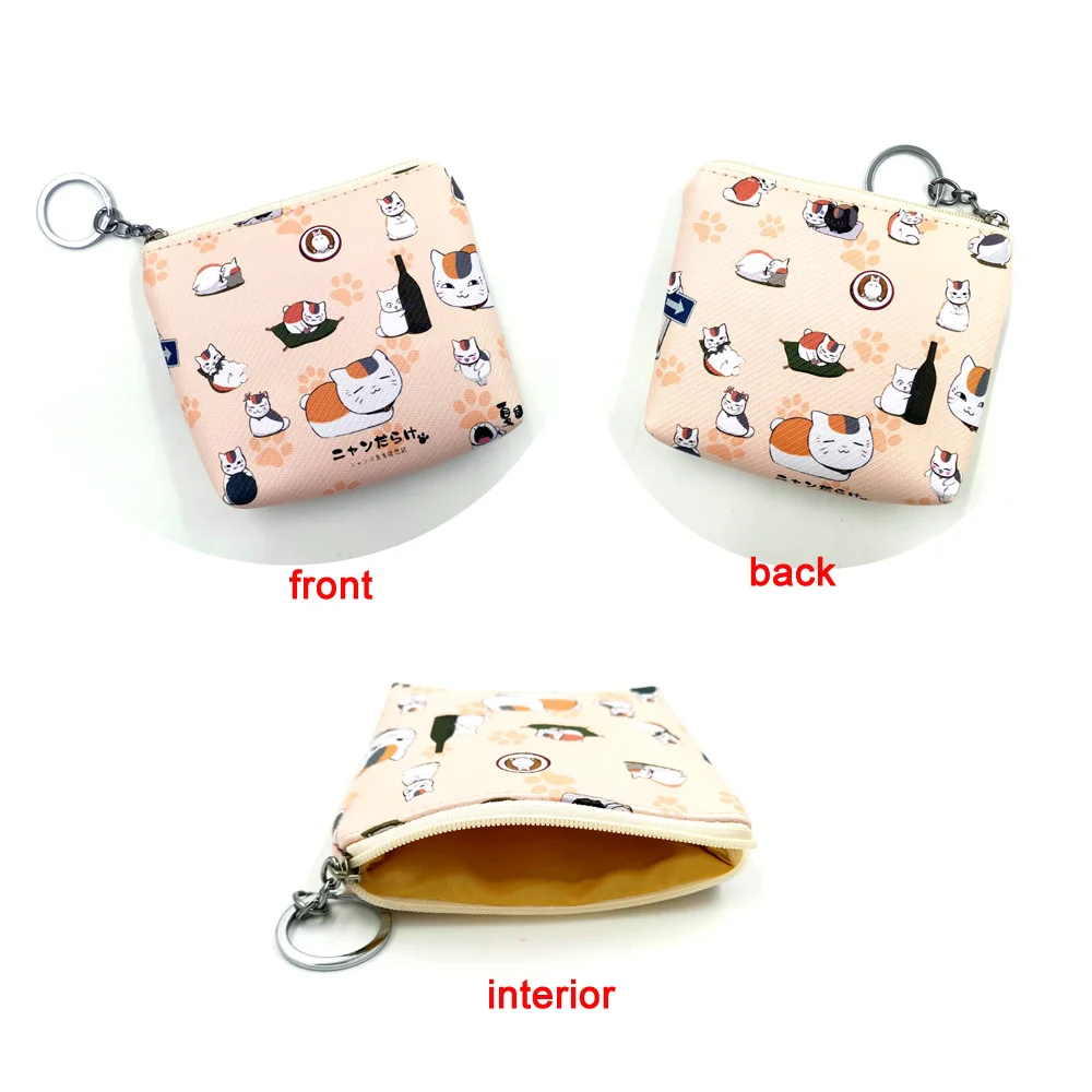 

Anime Demon Natsume yuujinchou Purse Coin Bag Change Wallet