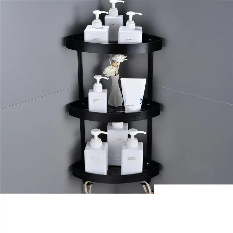Number 12 Держатель для сушки Hoekplank Badkamer Banyo Aksesuarlari Estanteria Pared Lazienka Salle De Bain полки для душа Ванная комната настенная полка - Цвет: Number 12