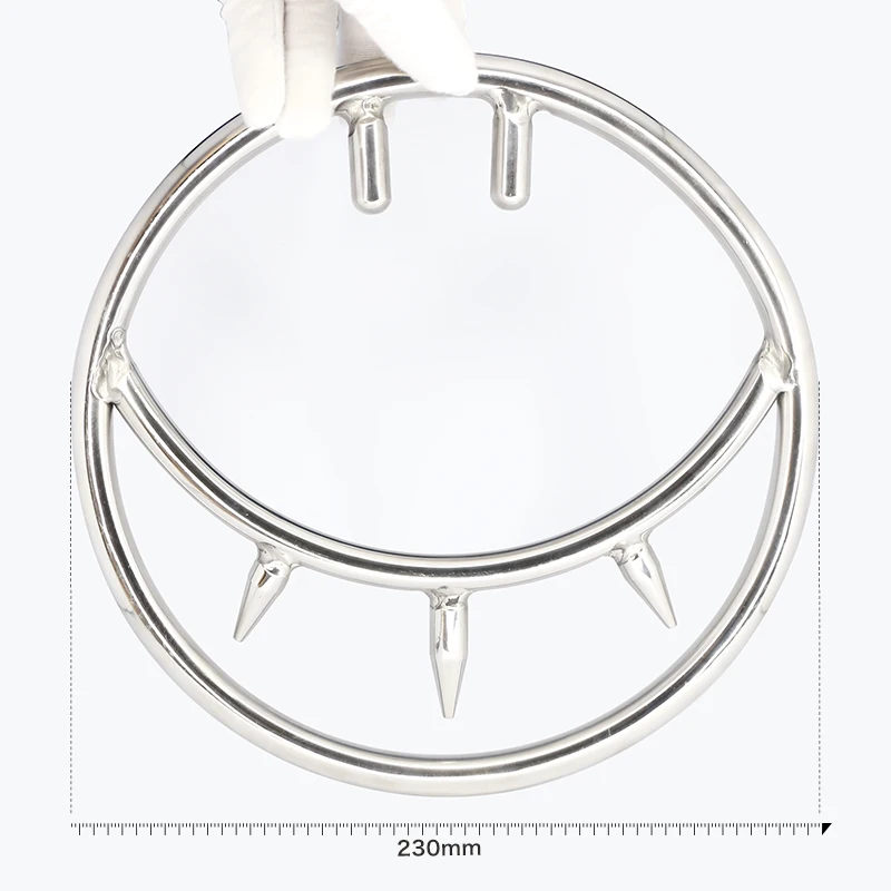 Японское кольцо шибари из нержавеющей стали шипы подвеска бандаж аксессуары