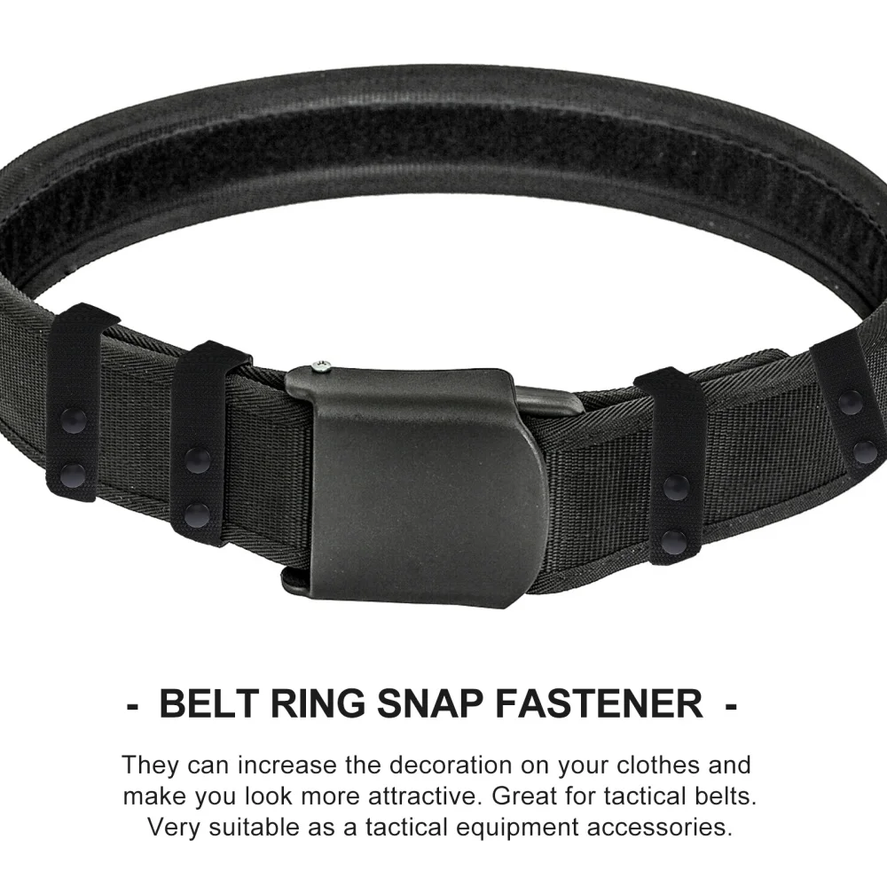 

4pcs Polypropylene Belt Buckles Belt Ring Fastening Polypropylene Buckles