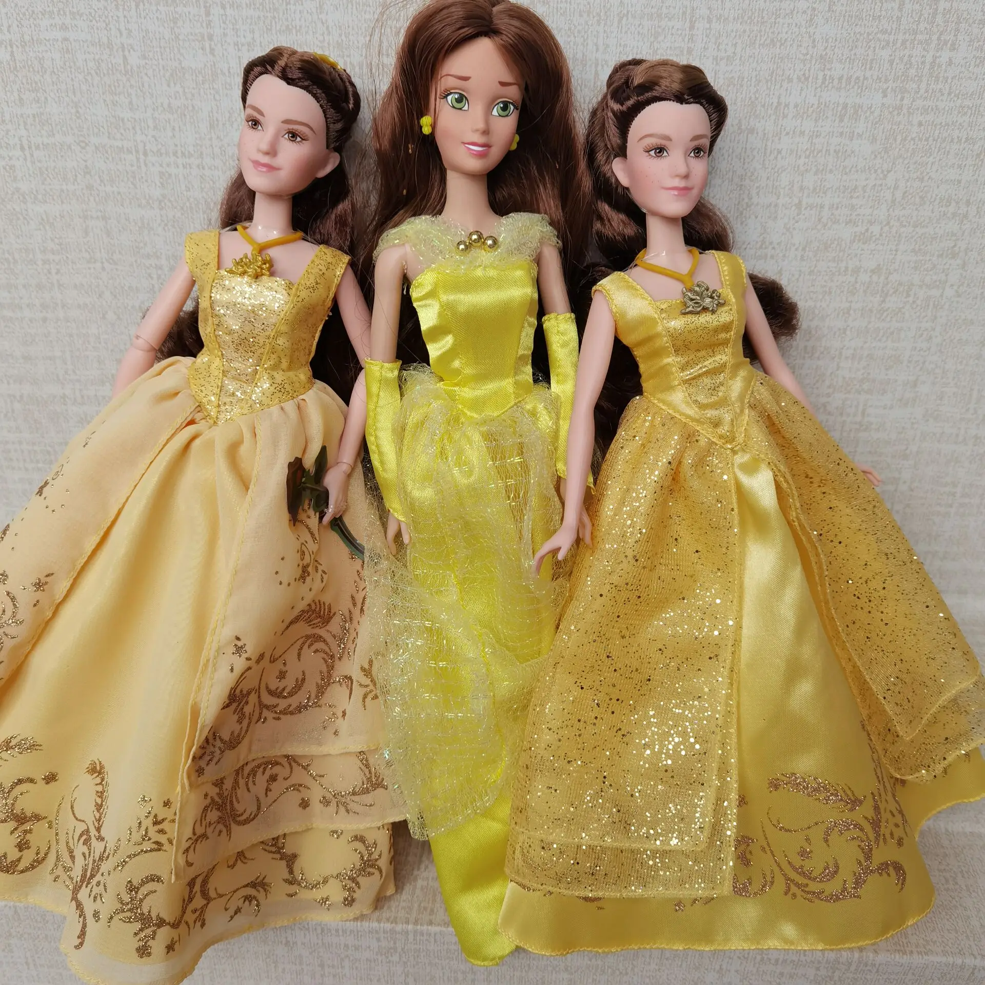 Куклы принцессы Белль из фильма Красавица и Чудовище Disney изящные красивые