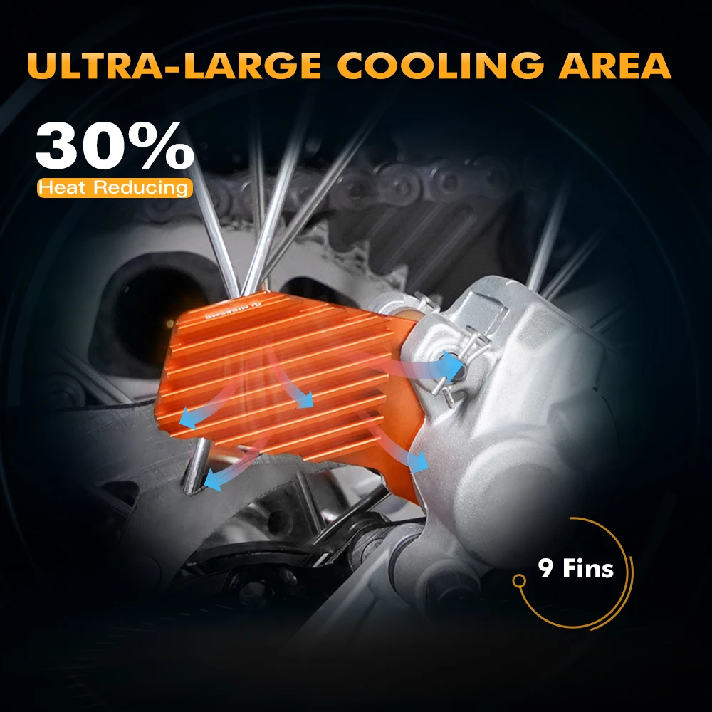 Кулер для заднего тормоза мотоцикла KTM 125 250 300 350 400 450 500 530 EXC EXCF XC XCF XCW SX SXF XCWF 2008-2021 |
