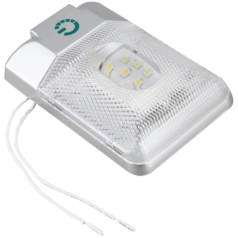 Внутренний одиночный купольный потолочный светильник 24 светодиода 12-24 В