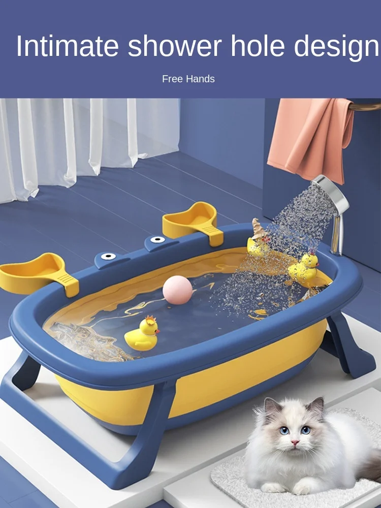 VOW Pets 2021 новая ванна для мытья кошек предотвращающая пробег Складная Ванна