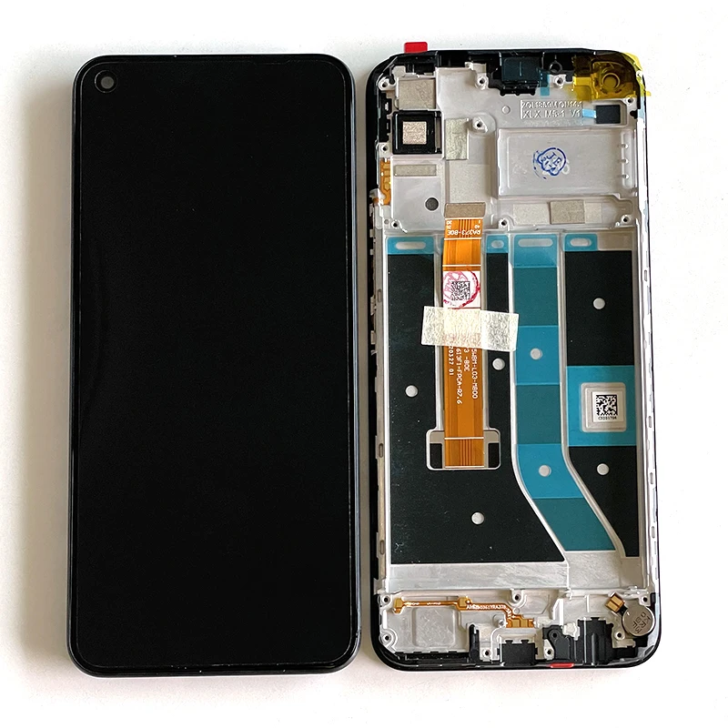 6 5 original msen for oppo realme 7i rmx2103 lcd display screentouch panel digitizer for oppo realme c17 rmx2101 lcd frame free global shipping