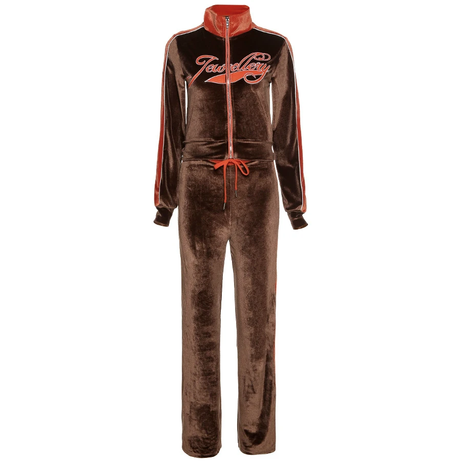 

Streetwear Hoodies Tracksuit Women 2 Piece Sets Fashion Outfits Female Zipper Sport Activitywear Suits Leisure Streetwear Moda