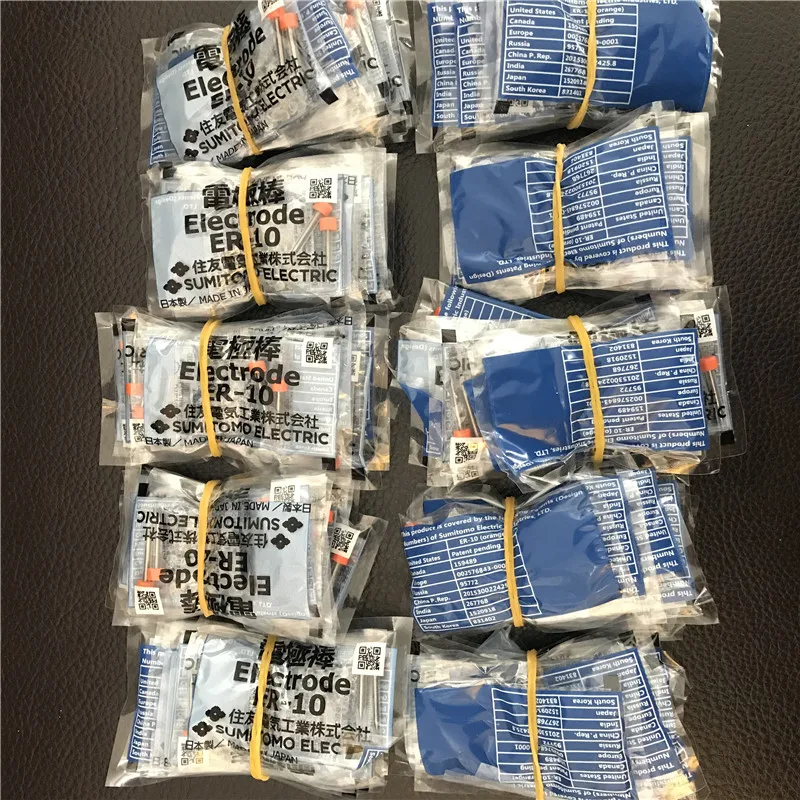 Sumitomo T-39 Type-66 T-81C 82C T-400 T-600C Z1C 71C Fiber Fusion Splicer welding Electrode rod ER-10 made in Japan