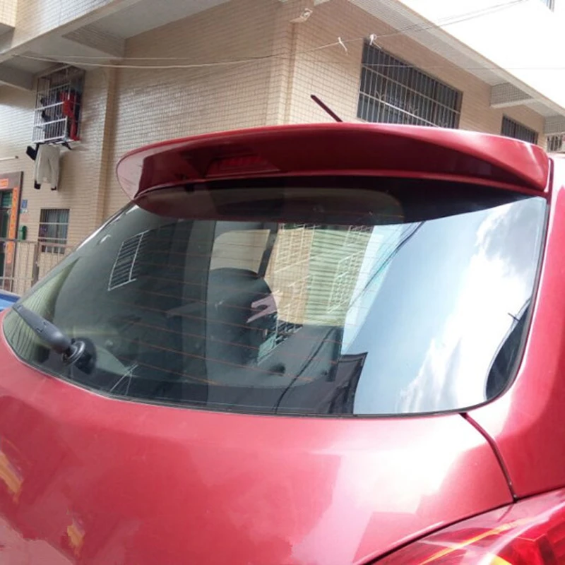 Для Nissan Tiida спойлер высокого качества ABS Материал заднее крыло автомобиля праймер