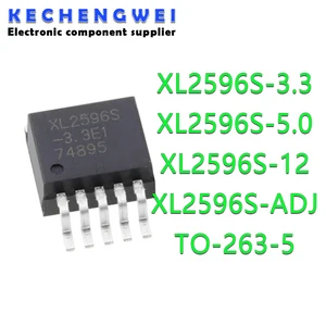 5pcs/lot XL2596S-3.3/5.0/12V /Adj  E1 SMD To263 Buck Regulator Chip Lm2596s