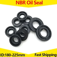 big size nbr framework oil seal id 180mm 225mm od 200 275mm thickness 12 25mm nitrile butadiene rubber gasket rings