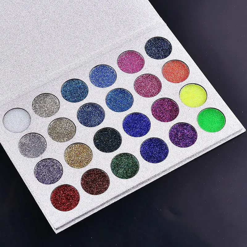 24 цвета металлик блестящие тени для век порошок контурная палитра макияж глаз| |