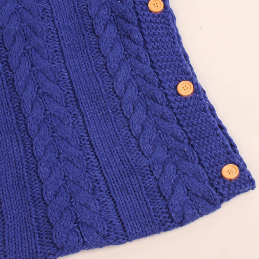 Newborn Baby Knitted Crochet Sleeping Bags Baby Stroller Swaddle Wrap Toddler Swaddling Blanket Sleep Bags