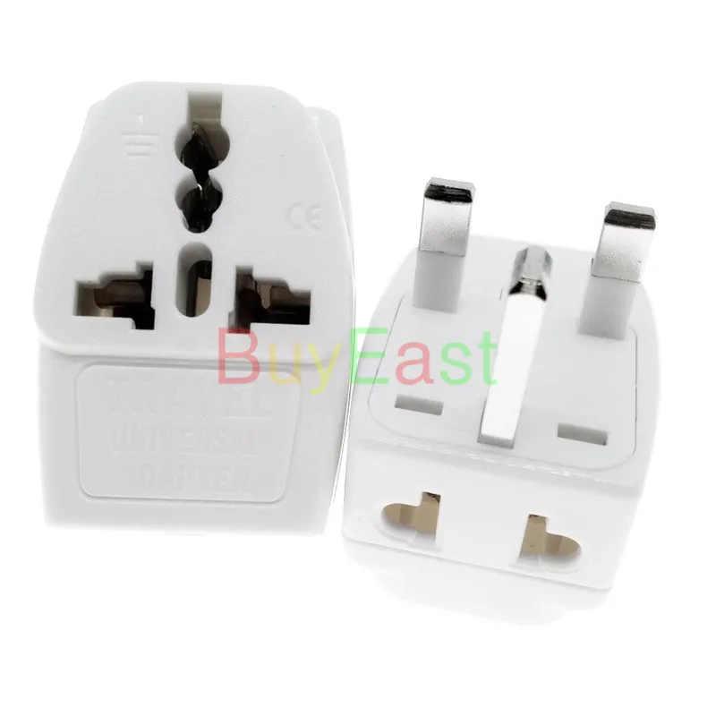 (1 шт.) адаптер для путешествий в Великобританию/Ирландию/Сингапур Тип G 3 ходовой