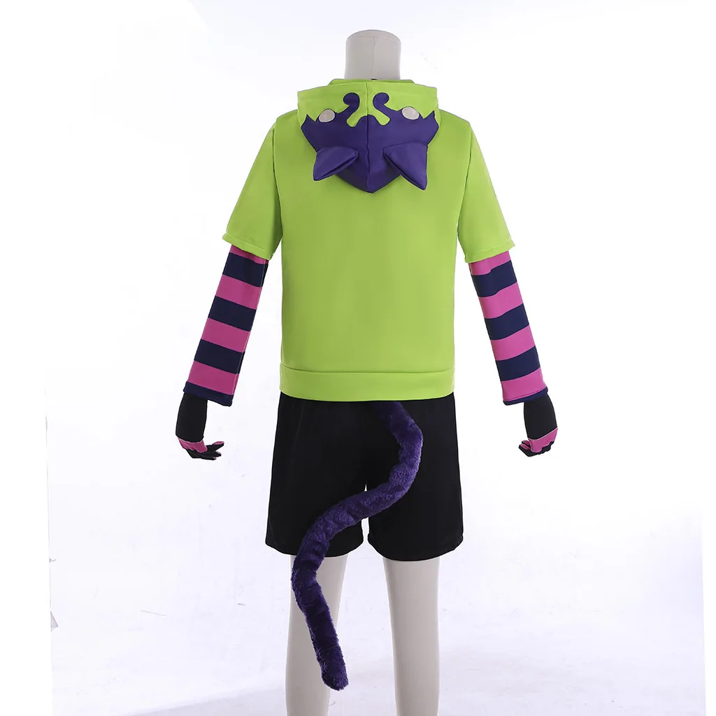 Костюм для косплея аниме бесконечность Miya Chinen куртка с капюшоном на молнии SK 8