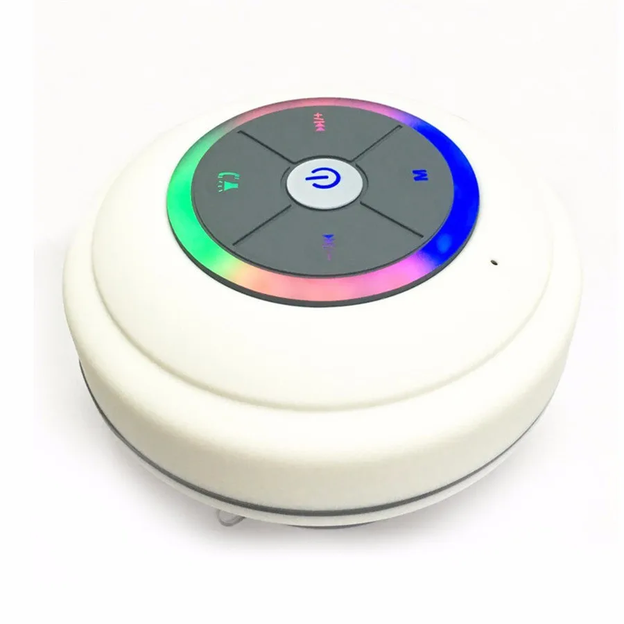 Speaker caixa de som altavoz Waterproof Wireless Bluetooth speaker Bathroom Mini Fashion Musical Instruments With Suction cup |