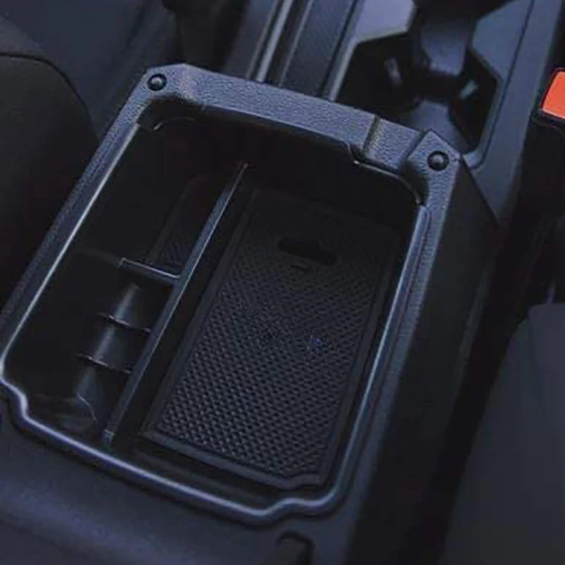 

for Tiguan 2018 2019 2020 2021 Car Center Console Tray Organizer Insert ABS Armrest Box Secondary Storage Accessories