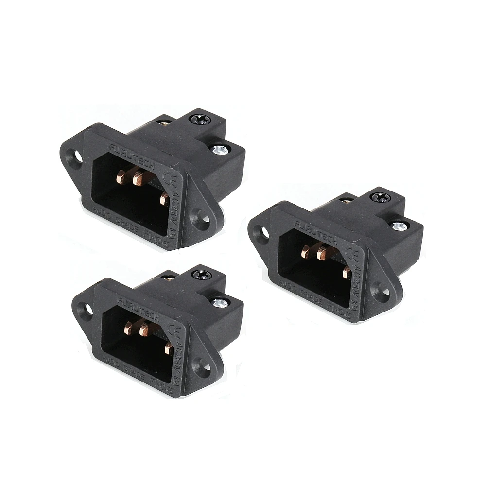 FURUTECH FI 06(R) Втулка из чистой Медь IEC Входной AC Розетка фильтр Hi Fi с схему управления