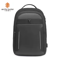 2019 new large capacity backpack mens business casual usb rechargeable waterproof backpack multi functional computer bag