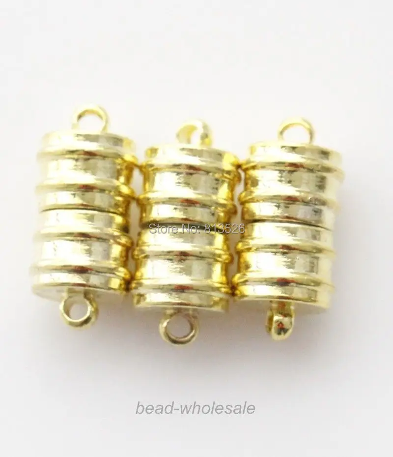 OMH оптовая продажа 8 комплектов Золото/пистолет черный покрытием сильные