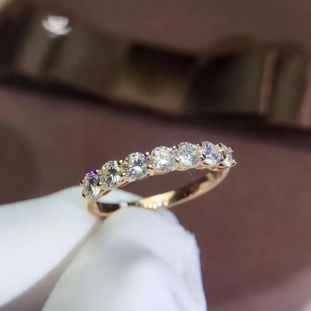 KJJEAXCMY fine jewelry Mosang Diamond 925 sterling silver new women ring support test popular hot selling | Украшения и