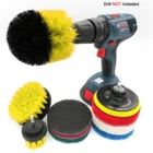 10 шт. Электрический поломоечных щеток сверла набор кистей Пластик круглая Чистящая Щетка для ковра Стекло автомобильные шины нейлоновых кисти 23.54 дюймов
