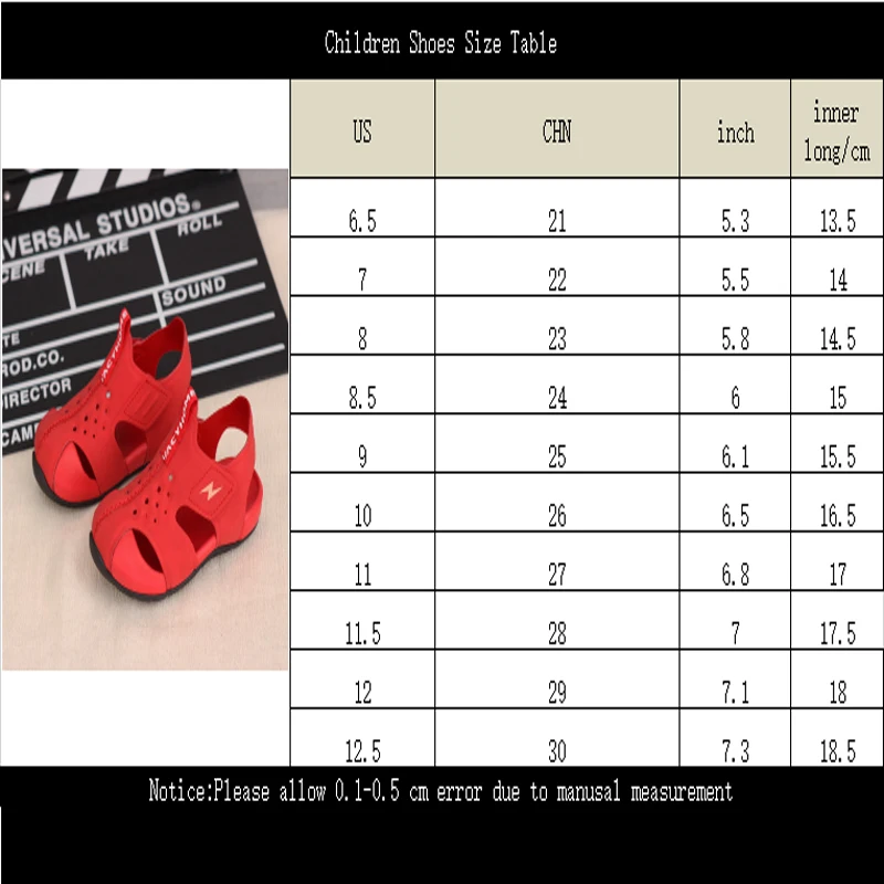 Пляжная обувь с мягкой подошвой для мальчиков и девочек модные детские сандалии