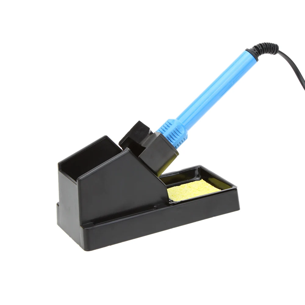 Пластиковый держатель для паяльника с губкой| |