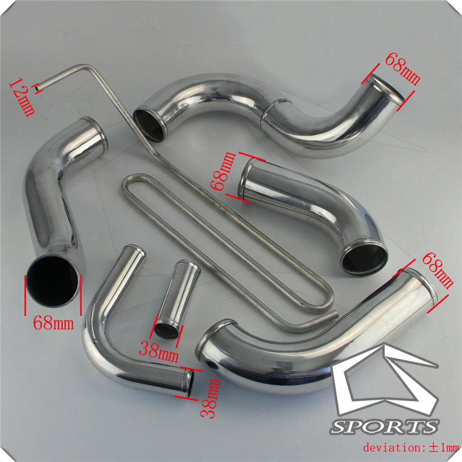Комплект окантовки с передним креплением подходит для MAZDA RX7 FD3S FMIC 93 94 95 96 97