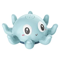 baby bath toy auto induction spray water toddler bathtub shower animal cute octopus swimming pool light up gift electric